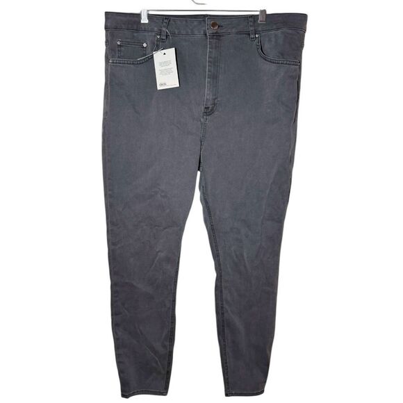 NWT ASOS Denim Gray Skinny Jeans Pants Women’s Size UK 20/32 US 16 - Picture 1 of 3